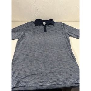Men’s Callaway Golf Polo Shirt - Blue Chevron - Golf Galaxy - Opti Dri - Size L
